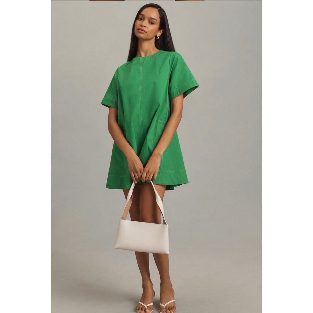NWOT/ Maeve by Anthropologie / Emmy Short-Sleeve Swing Mini Dress/ sz M